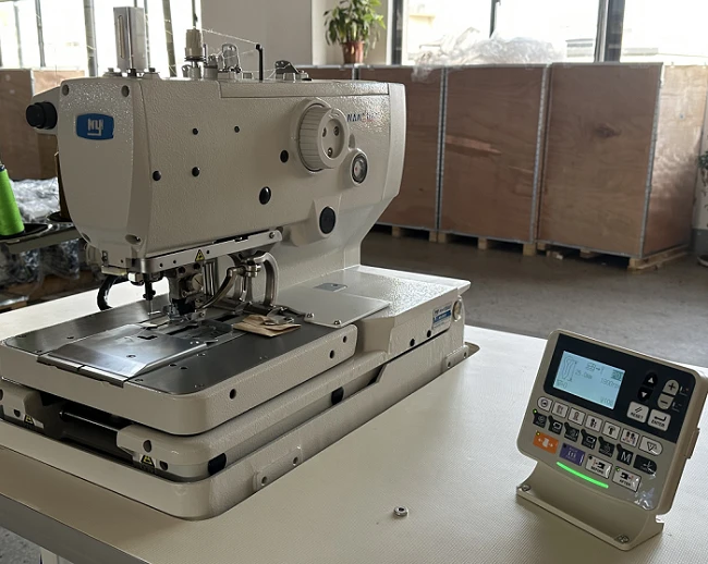 High Speed Computerized Eyelet Button Holing Sewing Machine factory